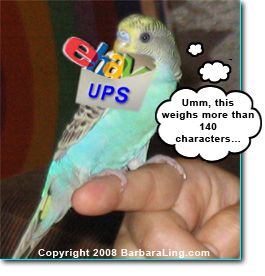 TwitterBudgie Wants to Rescue!