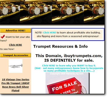 I buy Trumpets Domain For Sale