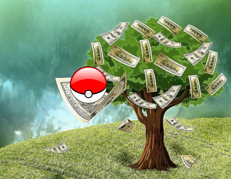 Make money with Pokemon Go!